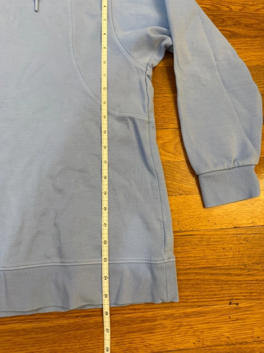 Athleta Sundown Hoodie in Light Blue - Size Medium